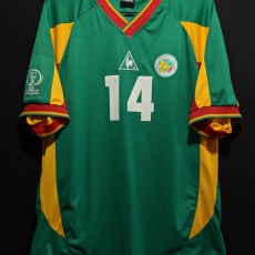 【2002】 Senegal / Away / No.14 M.NDIAYE / FIFA World Cup / Player Issue