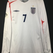 【2005/06】 / England / Home / No.7 BECKHAM / FIFA World Cup Qualifiers