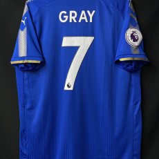 【2017/18】 / Leicester City F.C. / Home / No.7 GRAY