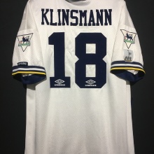 【1994/95】 / Tottenham Hotspur F.C. / Home / No.18 KLINSMANN