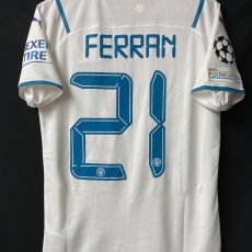 【2021/22】/ Manchester City / Away / No.21 FERRAN / UCL