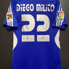 【2007/08】 /  Real Zaragoza / Away / No.22 DIEGO MILITO