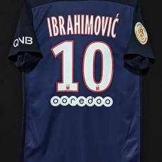 【2015/16】 / Paris Saint-Germain / Home / No.10 IBRAHIMOVIC