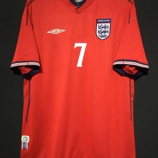 【2002/04】 / England / Away / No.7 BECKHAM