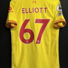 【2021/22】 / Liverpool F.C. / 3rd / No.67 ELLIOTT / Authentic