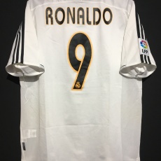 【2003/04】 / Real Madrid C.F. / Home / No.9 RONALDO