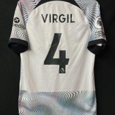 【2022/23】 / Liverpool F.C. / Away / No.4 VIRGIL / Authentic