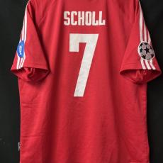 【2000/2001】 / FC Bayern Munich / Cup（Home） / No.7 SCHOLL / UCL