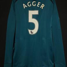 【2008/09】 / Liverpool F.C. / 3rd / No.5 AGGER / Player Issue