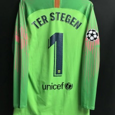 【2018/19】 / FC Barcelona / GK / No.1 TER STEGEN / UCL / Authentic