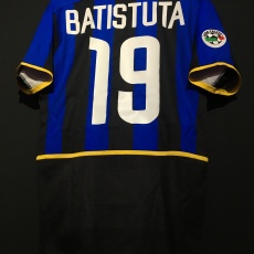 【2002/03】 / Inter Milan / Home / No.19 BATISTUTA