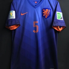 【2014】 / Netherlands / Away / No.5 BLIND / FIFA World Cup