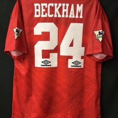 【1995/96】 / Manchester United / Home / No.24 BECKHAM