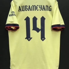 【2021/22】 / Arsenal / Away / No.14 AUBAMEYANG / Cup / Authentic