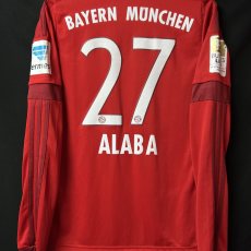 【2015/16】 / FC Bayern Munich / Home / No.27 ALABA